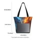 thumbnail image 3 of Fotbe Red And Blue Fire Dragon E Bolsa de Playa con Estampado, Bolsa de Hombro, Bolsa de Mano Espaciosa, Bolsa de Viaje Ligera, Bolsa de Compras Versátil, 3 of 6