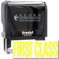 thumbnail image 1 of Large Self-Inking First Class Stamp, Trodat Printy 4913, Press and Print Stamping, Impression Size 7/8" x 2-1/4", Up to 10,000 Impressions - Yellow Ink, 1 of 10