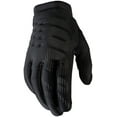 thumbnail image 2 of 100% Brisker Gloves - Black Full Finger Women's Large, 2 of 2