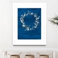 thumbnail image 2 of Giant Art 30x40 Indigo Coronet Matted and Framed in White, 2 of 3