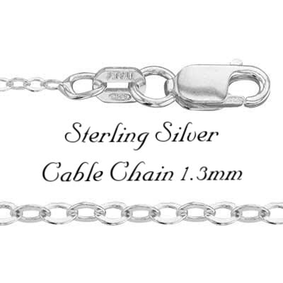 Sterling Silver and Natural Bronze Cross on a 16 inch cable Chain. First Communion Gift.