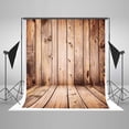 thumbnail image 3 of GreenDecor 5x7ft Wooden Wall Background for Photo Rustic Wood Floor Backdrops Photography Props, 3 of 5