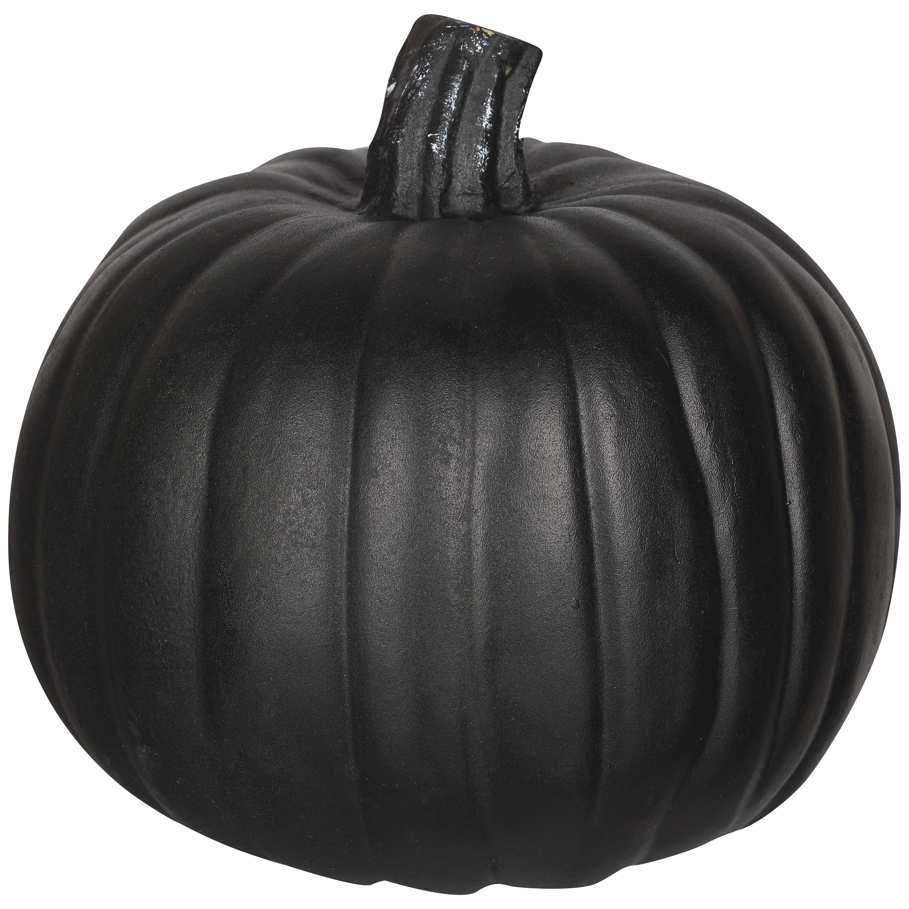 9" PU Pumpkin Craft Harvest SemiGlossy Black by Gemmy Industries