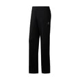thumbnail image 1 of Reebok Mens Training Essentials Open Hem Fleece Athletic Track Pants, Black, Small, 1 of 1