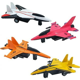 JOYIN 16 Pcs Pull Back Airplane Toys, Boys Plane Playset, Aircraft  Including Helicopter, Jet, Fighter Jet, Bomber, Biplane, Gifts for Toddler  Kids 2-8