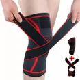 thumbnail image 3 of 1 Par Rodilleras Elásticas Deportivas Compresion Para Gym, 3 of 8