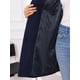 thumbnail image 5 of Abrigo de cuello alto Inspire Chic para mujer, abrigo de invierno de manga larga, talla XL, azul oscuro, 5 of 6