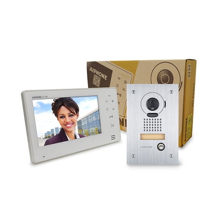Aiphone JOS-1F 7 Screen With Touch Buttons Hands-Free 1 X 1 Color Video Box Set