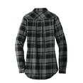 thumbnail image 4 of Port Authority LW668 Ladies Plaid Flannel Shirt, Engine Red, XXL, Womens Button Down Shirts, 4 of 4