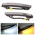 thumbnail image 4 of 2 uds luz diurna del coche LED blanco/amarillo parachoques delantero lámpara de señal de giro Universal Jadeshay  A, 4 of 8