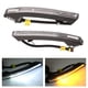 thumbnail image 4 of 2 uds luz diurna del coche LED blanco/amarillo parachoques delantero lámpara de señal de giro Universal Jadeshay  A, 4 of 8