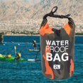 thumbnail image 1 of Small 2L Waterproof Dry Bag Crossbody Shoulder Bag for Bucket Bag Rafting Kayaking Orange, 1 of 8
