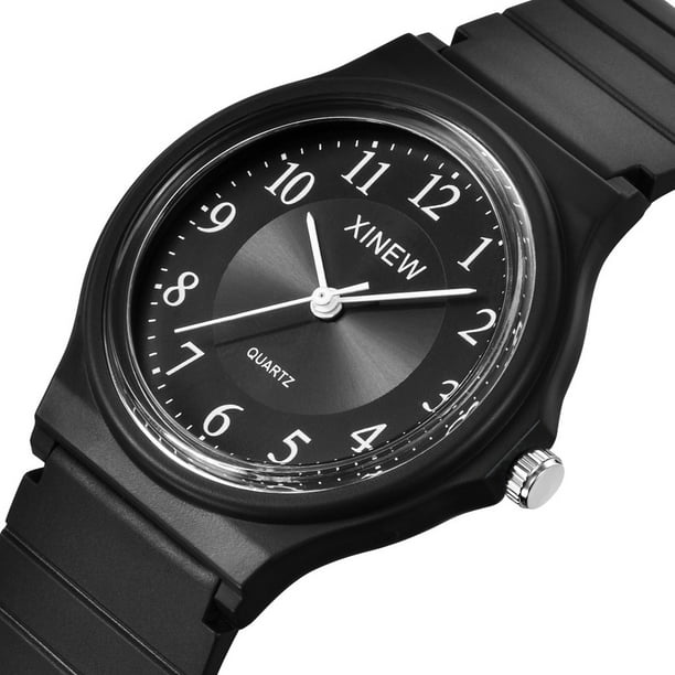 Reloj de cuarzo para hombre, relojes para hombre, reloj fino unisex para niños, reloj deportivo, reloj de pulsera analógico de cuarzo para hombre.