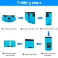 thumbnail image 4 of Cubo plegable BIDFUL de 5 galones con asa para acampar, etc., 4 of 6