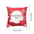 thumbnail image 2 of Fiudx Ofertas Relámpago Funda De Almohada Para El Día De San Valentín, Funda De Almohada Para El Día De San Valentín, Decoración Navideña, Funda De Almohada Navideña Para Sofá, 2 of 5