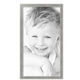 thumbnail image 2 of ArtToFrames 19" x 35" Classic Antique Silver Picture Frame, 19x35 inch Silver Wood Poster Frame (WOM-4926), 4 Pack, 2 of 6