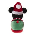 thumbnail image 4 of Disney Mickey Mouse Christmas Slippers Cozy Plush Santa House Shoes Size Toddler, Little Kid, Red Green, Size: 5-6, 4 of 7