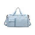 thumbnail image 2 of Cadorn Nylon Waterproof Duffel Bag with Wet-Dry Compartment, Large Capacity Gym Travel Bag for Swimming, Sports, and Outdoor Adventures, 2 of 4