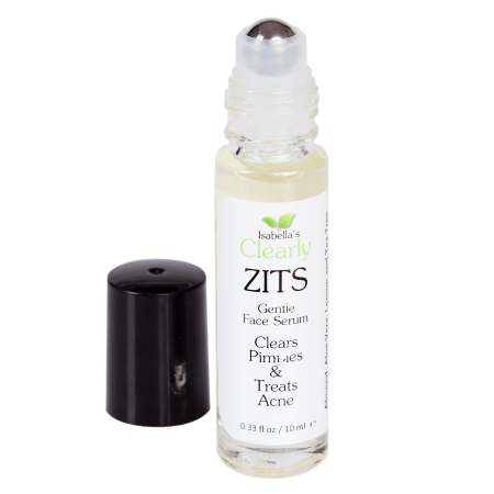 Isabella's Clearly ZITS - Best Acne Treatment with All Natural Essential Oils, Tea Tree, Aloe (Best Tea Tree For Acne)