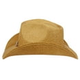 thumbnail image 3 of Men and Women's Sun Emblem Cowboy Hat With Thin Suede Leather Trim Band, 3 of 3