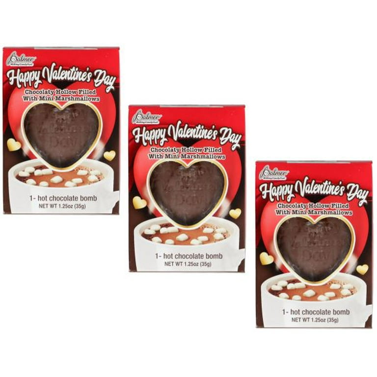 CGT Columbina Valentine's Day Heart Marshmallows Candy Snack Xmas Winter Holidays Party Favor Fruit Cups Desserts Crafts Cupcakes Brownie Hot Cocoa