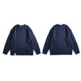 thumbnail image 3 of Gibobby Suéter para mujer, Sueter para Mujer Casual Sweater Dama Ligero Cuello Redondo Invierno Blusa Manga Larga Multilooks Elegante o Casual(Marina,CH), 3 of 4