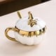 thumbnail image 2 of Aparatos de cocina, Accesorios de cocina, Utensilios de cocina, Utensilios de cocina Taza de cerámica Taza de calabaza de Halloween de alto valor Taza de café con tapa Tazón de cerámica, 2 of 6
