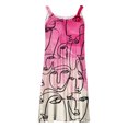 thumbnail image 5 of IROINNID Sundress For Women Sleeveless Round Neckline Summer Sexy Casual Backless Mini Dress Regular Print Dress, 5 of 5