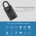 thumbnail image 3 of Compresor De Aire Portátil Para Neumáticos De 5000 Mah, Mini Inflador De Neumáticos Inalámbrico Para Coche De 150 Psi, Bomba Eléctrica Multifuncional Para Neumáticos Methold VI011634-00, 3 of 6