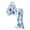 Blue OIGAM5, variant on KEXE Little Girls Tie‑Dye Hoodie Set Star Long‑Sleeve Cropped Hooded Sweatshirt Flare Pants