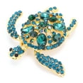 thumbnail image 2 of Broche de diamantes de imitación, broche de tortuga para mujer, broche de tortuga, broche de diseño revolucionario, 2 of 9