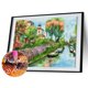 thumbnail image 2 of Pintura de diamante 5D DIY Full Round Drill River Side Kit Decoración del hogar (A6391) Hugtrwg Para estrenar, 2 of 9