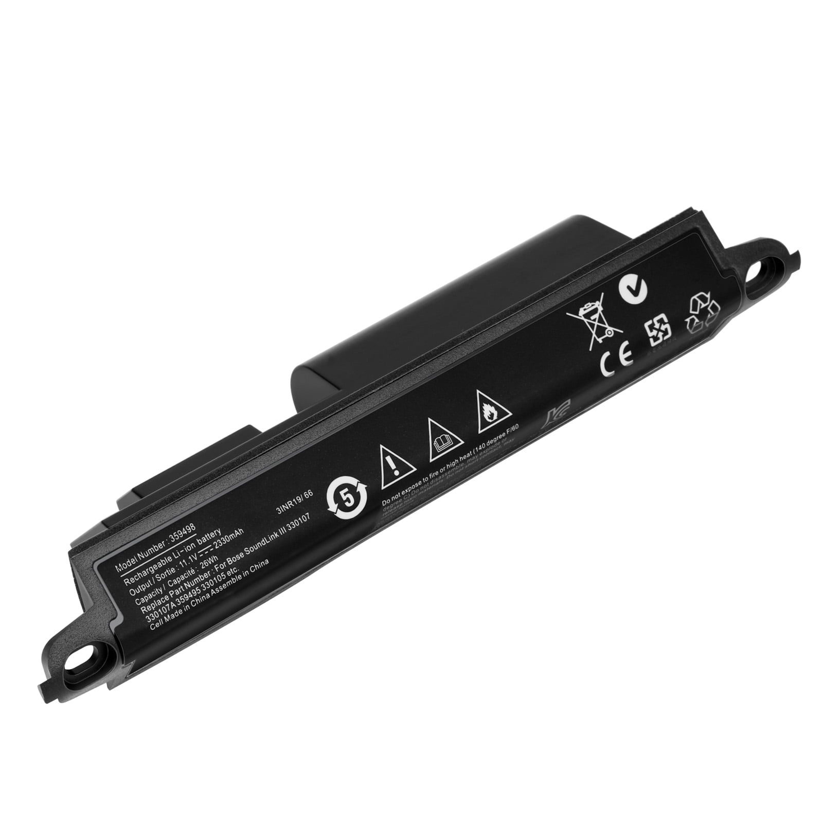 Batteria Per Bose SoundLink III E Mobile Speaker II – 11,1V 2600mAh, Sostituzione 330107 359498 404600, Alta Capacità