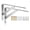 12 inches, variant on 2Pcs Wall Mounted Stainless Steel Support Brackets Triangular Structure Heavy Duty Shelf Brackets Easy to Install