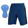 thumbnail image 1 of Tignapoo Upgraded Cycling Shorts with Padded Liner, Navy Blue, Medium EU Size, Lightweight & Breathable for Outdoor Sports, 1 of 6