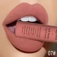 thumbnail image 4 of New Velvet Matte Lip Gloss Sexy Dark Red Moisturizing Liquid Lipstick Waterproof Long Lasting Non-stick Cup Lips Pigments Makeup, 4 of 5