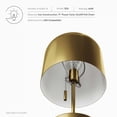thumbnail image 6 of Modway Avenue Table Lamp in Satin Brass, 6 of 7