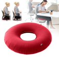 thumbnail image 1 of Harpily Coussin de Siège Gonflable Coussin Beigne Portable Soutien Lombaire pour Dossier Oreiller Beigne pour Fauteuils Roulants Chaises Fauteuils Inclinables, 1 of 4
