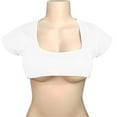 thumbnail image 3 of Tube Top Women'S Fashion Casual Solid Color Sexy Sleeveless Bra And Fun Tube Top,White Women'S Blended Vest XL, 3 of 3