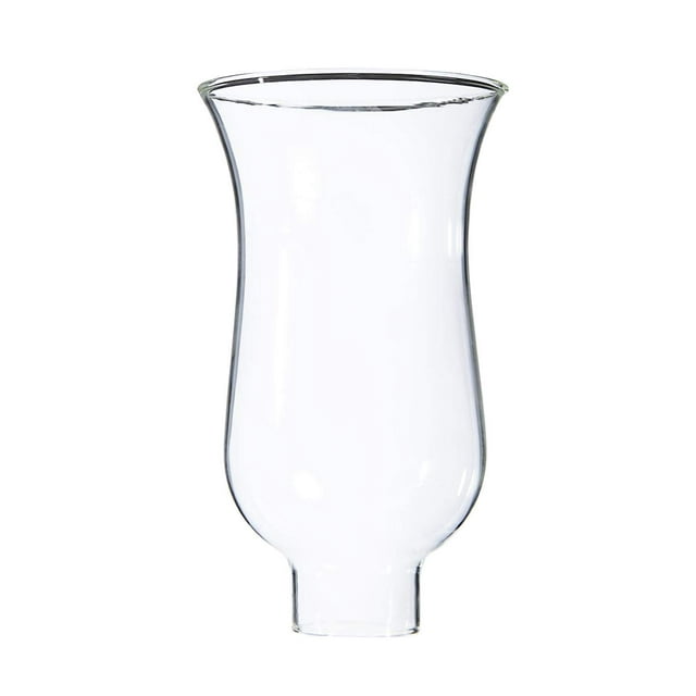 Lámpara B&P 1 5/8"" X 6 1/2"" Pantalla transparente para huracanes