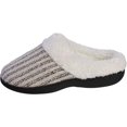 thumbnail image 4 of Roxoni Womens House Slippers Knit Fleece Lined House Shoes Cozy Clog, 4 of 6
