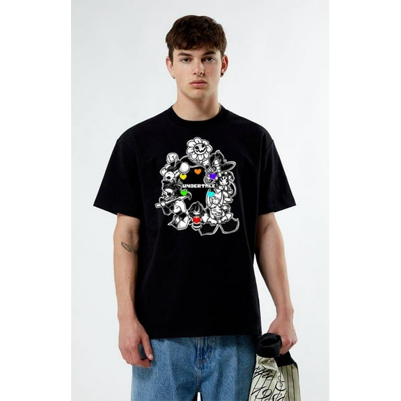 Undertale All Characters Indie T-Shirt, for men & women, up to size 5XL.