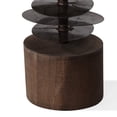 thumbnail image 5 of Danya B. Set of 2 Eucalyptus Metal and Wood Candle Holders, 5 of 5