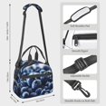 thumbnail image 2 of Easygdp Blueberry Caja de Almuerzo para Mujeres y Hombres, Bolsa de Almuerzo Insulada, Bolsas Reutilizables Impermeables para Viajes, Trabajo y Picnics, 2 of 7