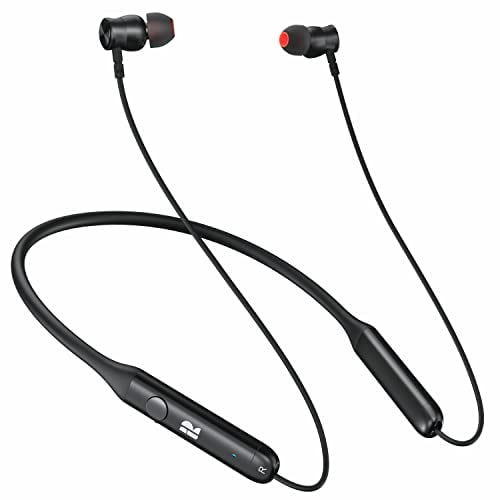 Auriculares Bluetooth, aptX-HD inalámbricos 5.0 auriculares Bluetooth CVC 8.0 micrófono con cancelación de ruido, auriculares intrauditivos con banda magnética para el cuello, 30 horas de reproducción