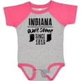 thumbnail image 3 of Inktastic Indiana Awesome Since 1816 Boys or Girls Baby Bodysuit, 3 of 5