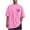 Pink T-Shirt, variant on Dagegui Men's Plus Size Cotton T-Shirt Vintage Short Sleeve Crewneck Graphic Tops Oversized Streetwear Casual Loose Fit Everyday Tee Shirts Gray S
