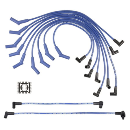 Accel 8Mm Spark Plug Wire Set Thundersport Custom Fit Blue 