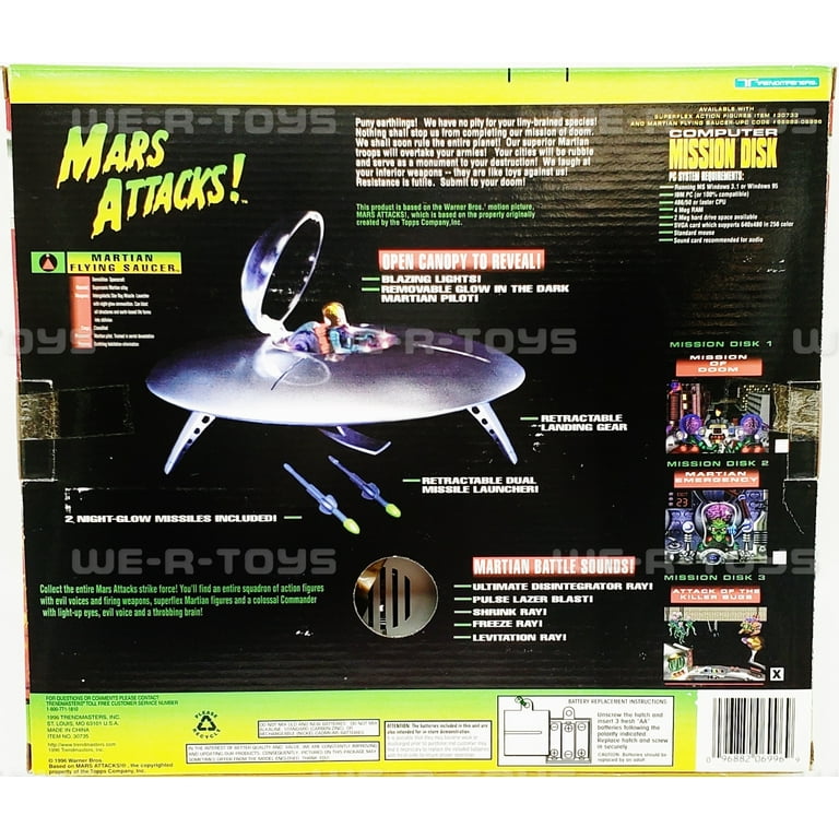 Mars Attacks! Martian Flying Saucer - Walmart.com