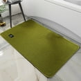thumbnail image 6 of Bath Mat,Ultra Thin Bathroom Rugs,Rubber Bath Mats for Bathroom,No Slip Bath Rugs,Quick Dry,Machine Washable,Absorbent,Shower Outside,Sink,Home Decor Accessories (Green), 6 of 8